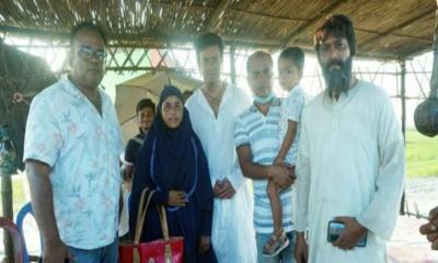 শাকিব খানের দেখা পেলেন জামালপুরের সেই গৃহবধূ