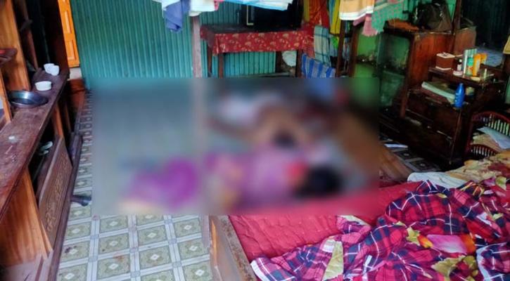 নিজ ঘরে পড়ে ছিল স্বামী ও অন্তঃসত্ত্বা স্ত্রীর রক্তাক্ত মরদেহ