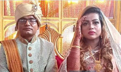 বিয়ে করলেন সানাই, বর ব্যাংক কর্মকর্তা