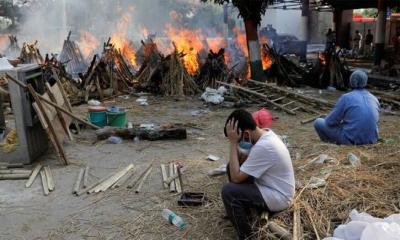 ভারতে একদিনে তিন লাখ ৩৩ হাজার করোনা শনাক্ত