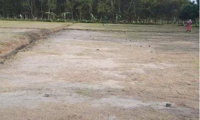 মাধবপুরে শত বছরের পুরনো খেলার মাঠ বিলীনের পথে