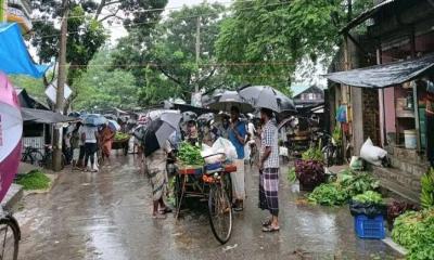 স্থল নিম্নচাপ এখন লঘুচাপ, থেমে থেমে বৃষ্টি