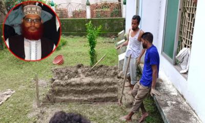 বড় ছেলের কবরের পাশে প্রস্তুত হচ্ছে সাঈদীর শেষ ঠিকানা