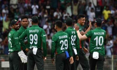 আফগানিস্তানকে হোয়াইটওয়াশ করে সিরিজ জয় বাংলাদেশের