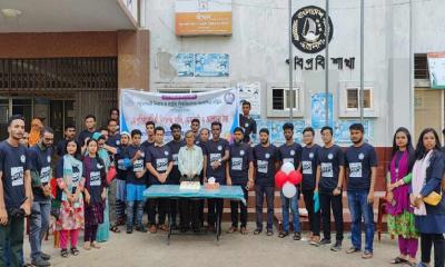 পবিপ্রবি সাংবাদিক সমিতির প্রথম প্রতিষ্ঠাবার্ষিকী উদযাপন