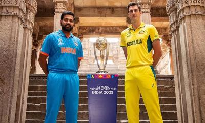 ফাইনালে ভারতকে ব্যাটিংয়ে পাঠাল অস্ট্রেলিয়া