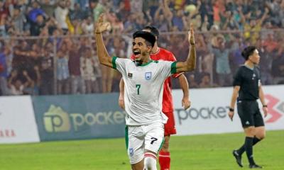 এএফসির সেরা পারফর্মারের তালিকায় বাংলাদেশের মোরসালিন