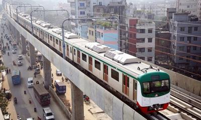 ৮ মিনিট পরপর চলবে মেট্রোরেল