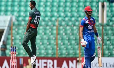 টাইগারদের তোপে ব্যাটিং বিপর্যয়ে আফগানিস্তান