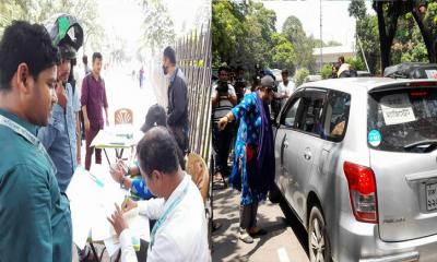 উচ্চশব্দে হর্ন, জরিমানার কবলে ম্যাজিস্ট্রেটের গাড়ি