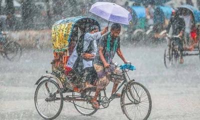 সারাদেশে আজ থেকে বৃষ্টিপাত বাড়তে পারে