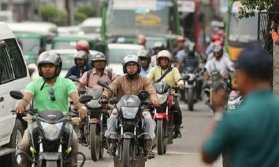 ‘যৌক্তিক কারণ’ দেখালে মোটরসাইকেল চলাচলে বাধা দেবে না পুলিশ