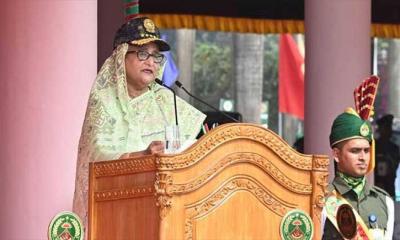 বাংলাদেশ আর কখনও পেছনে ফিরে তাকাবে না: প্রধানমন্ত্রী