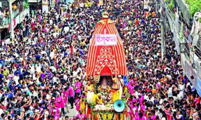 জগন্নাথ দেবের রথযাত্রা উৎসব শুরু আজ