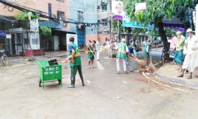 আট ঘণ্টায় শতভাগ বর্জ্য অপসারণ উত্তরের, ১১ ঘণ্টায় দক্ষিণের