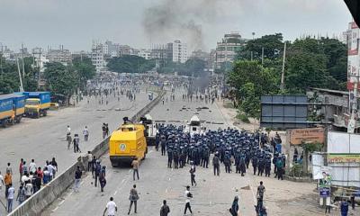 রাজধানীতে দিনভর সংঘর্ষ: ৯০ নেতাকর্মী আটক, ২০ পুলিশ আহত