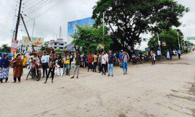 সিলেটে অনির্দিষ্টকালের পরিবহন ধর্মঘট চলছে