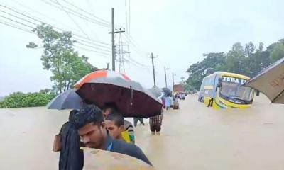 দুদিন পর স্বাভাবিক চট্টগ্রাম-কক্সবাজার মহাসড়ক